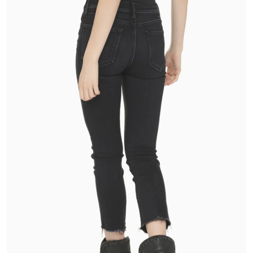 Mother Rascal Ankle Snippet In Blackbird. - image 6